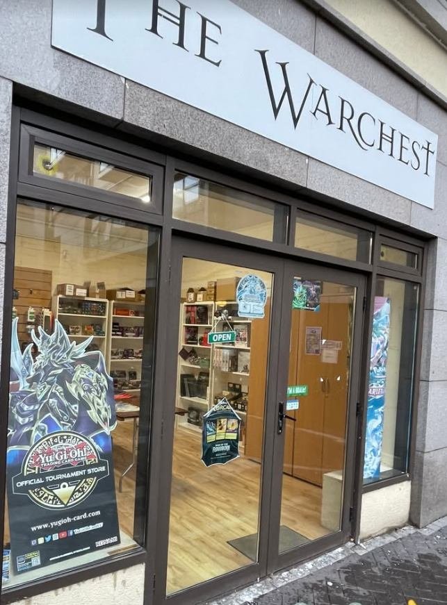 Shop front window cleaning