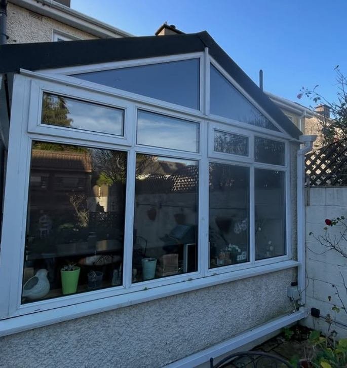 Conservatory windows restored