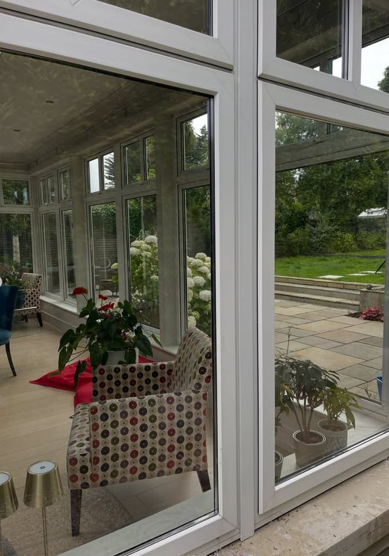 Window cleaning by Kelly Cleaning Company near Killiney
